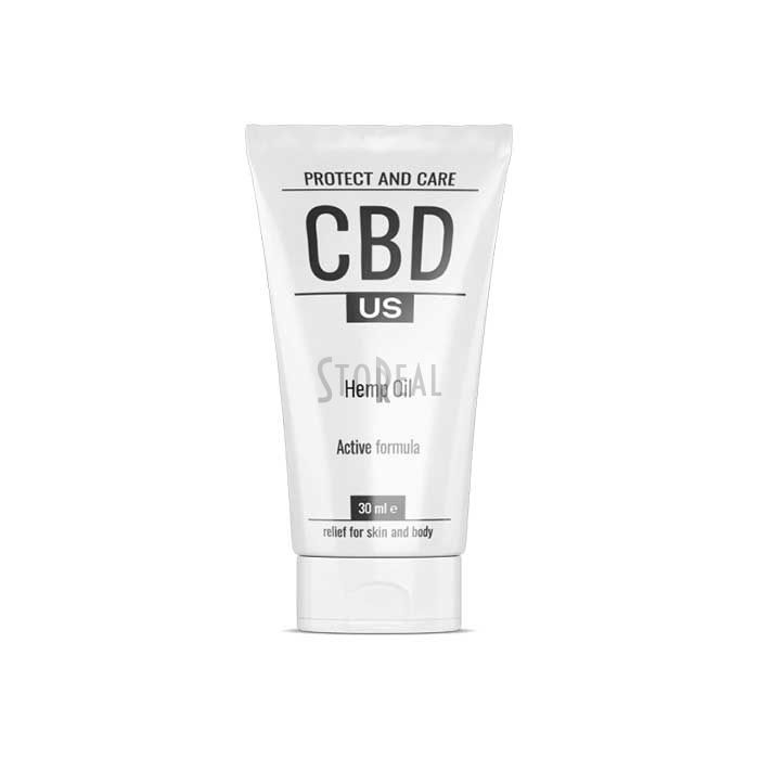 CBDus - creme com base no componente cbd da moda para restaurar as articulações