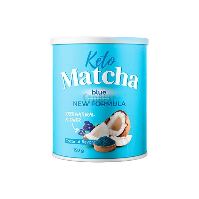 Keto Matcha Blue - cocktail bioactiv de slabit