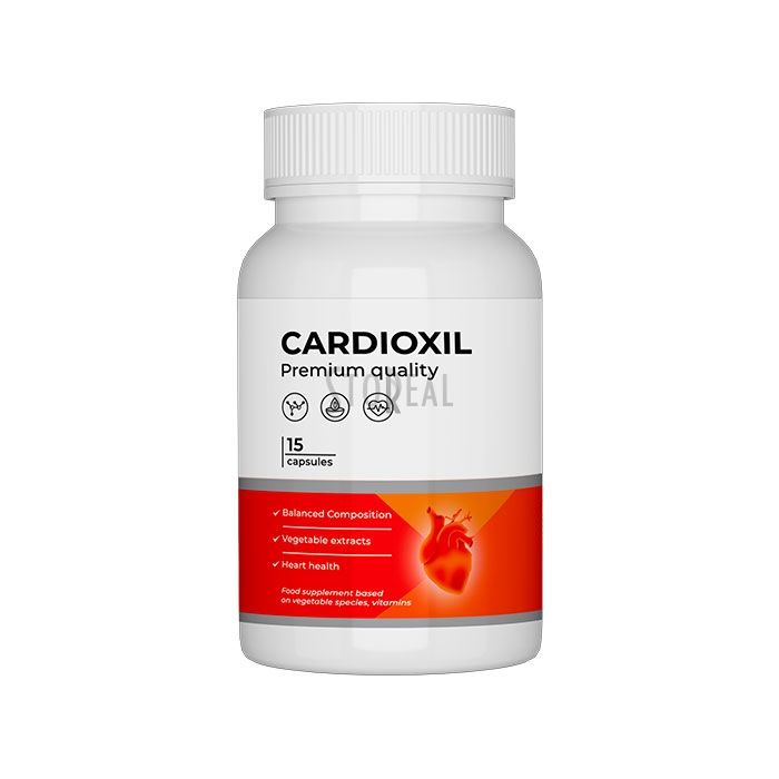 Cardioxil caps - termék a magas vérnyomás kezelésére