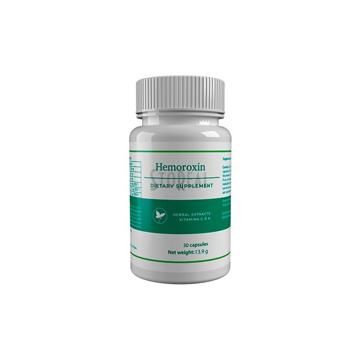 Hemoroxin - capsules pour les hémorroïdes