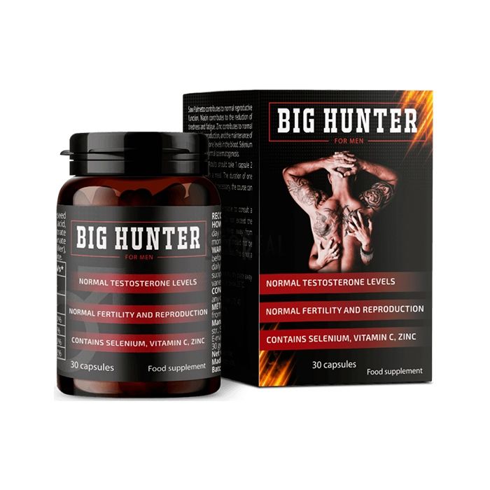 Big Hunter - cápsulas para prostatite